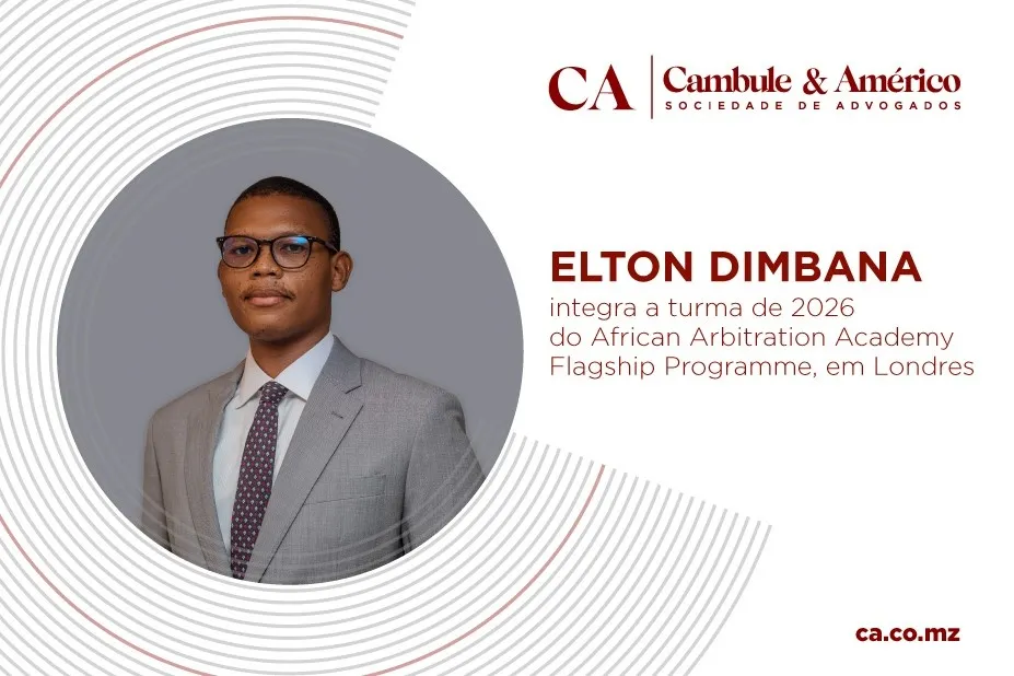 ELTON DIMBANA INTEGRA A TURMA DE 2026 DO AFRICAN ARBITRATION ACADEMY FLAGSHIP PROGRAMME, EM LONDRES