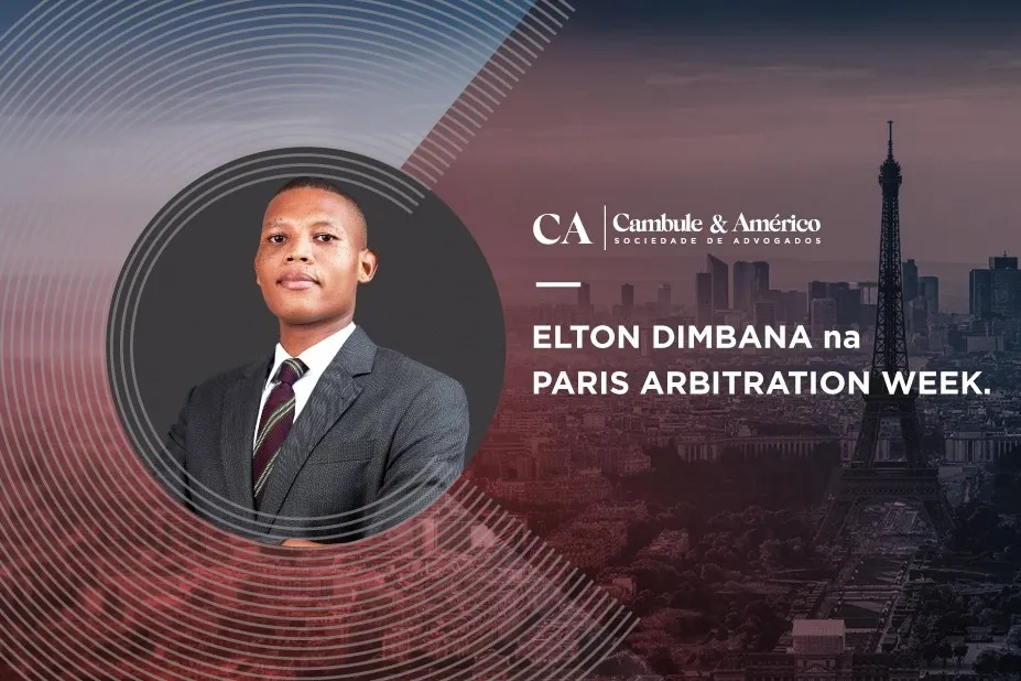 ELTON DIMBANA na PARIS ARBITRATION WEEK