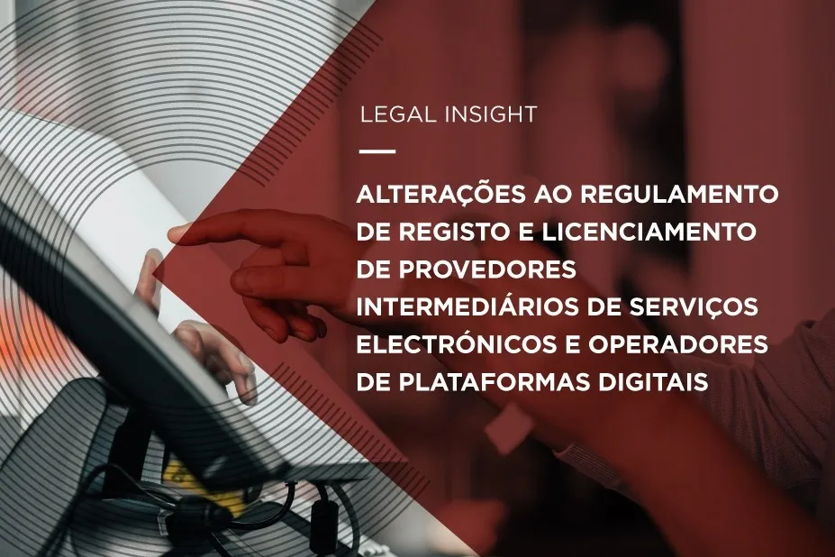 ALTERA&Ccedil;&Otilde;ES NO REGIME DE REGISTO LICENCIAMENTO DE PROVEDORES DE SERVI&Ccedil;OS ELECTR&Oacute;NICOS